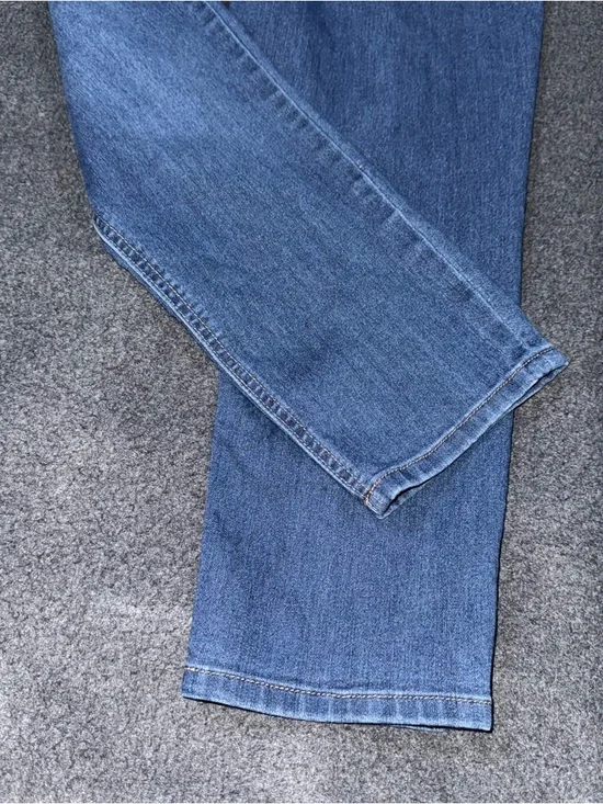 Democracy Jeans Ab Technology Ankle Skimmer Medium Blue Wash Women’s 10 Slimming - Picture 5 of 8